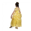 Belle Princess Costume Dress Girl Prestige Beauty And The Beast Toddler Girls Outfit-Cyberteez