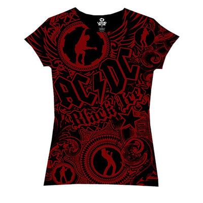 AC/DC Black Ice Girls Got Rhythm Women's T-Shirt
