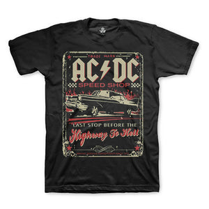 AC/DC Speed Shop Highway To Hell T-Shirt-Cyberteez