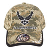 US Air Force Hat Digital Camouflage Wings Logo Embroidered US Military Cap-Cyberteez