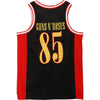 Guns N Roses Bullet Seal Logo Basketball Jersey Tank Top-Cyberteez