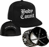 Body Count Talk Sh** Get Shot Logo Snap Back Hat Cap-Cyberteez