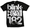 Blink 182 Smiley Face Logo 3 Bars T-Shirt-Cyberteez
