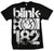 Blink 182 Smiley Face Logo 3 Bars T-Shirt