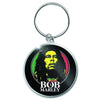 Bob Marley Profile Metal Keychain Keyring-Cyberteez