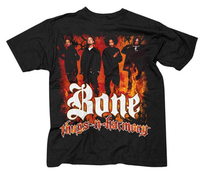 Bone Thugs N Harmony Flames Classic T-Shirt