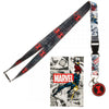 Black Widow Logo Marvel Avengers Lanyard w/ Charm-Cyberteez