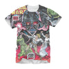 Star Wars Battle With Vader White Sublimation All Over T-Shirt-Cyberteez
