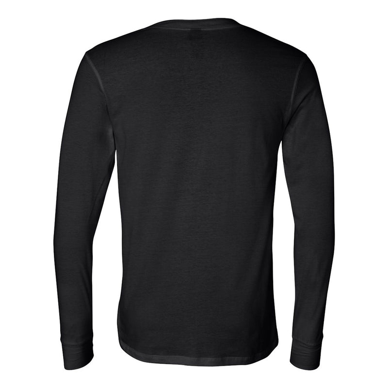 Bella + Canvas 3150 Men's Henley Longsleeve Long Sleeve Cotton Jersey T-Shirt-Cyberteez