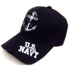 US Navy Hat Anchor Black Embroidered US Military Cap-Cyberteez