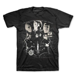 LON CHANEY JR Collage Universal Monsters Werewolf T-Shirt-Cyberteez