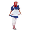 Rag Doll Raggedy Ann Women's Dress w/ Bloomers Costume Reg & Plus Sizes-Cyberteez