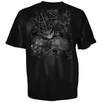 Chris Kyle Frog Foundation Kryptek Freedom American Sniper T-Shirt