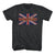 Def Leppard Union Jack UK Flag Heather Gray T-Shirt