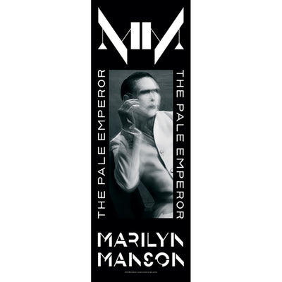 Marilyn Manson Pale Emperor DOOR Tapestry Cloth Poster Flag Wall Banner 21" x 58"