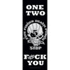 FIVE FINGER DEATH PUNCH One Two F*** U DOOR FLAG Cloth Poster Flag Banner 21" x 58"-Cyberteez