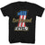 Evel Knievel Number Numbah One Logo BLACK T-Shirt