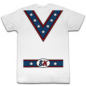 Evel Knievel Costume Motorcycle Daredevil T-Shirt-Cyberteez