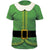 Elf Green Santa Helper Christmas Costume T-Shirt