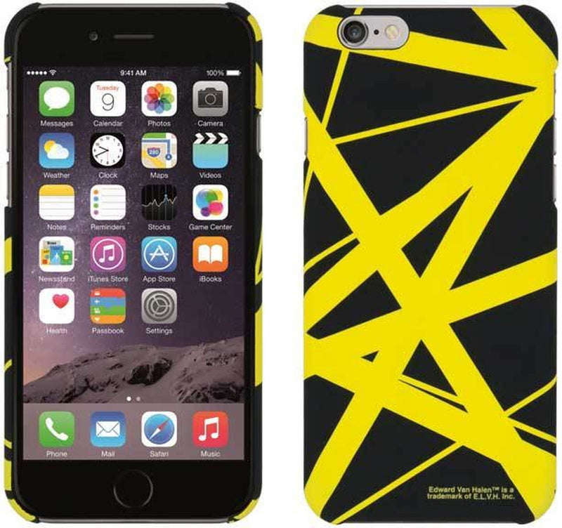 Edward Eddie Van Halen YELLOW STRIPES Iphone 6/6S Snap On Cell Phone C Edward Eddie Van Halen YELLOW STRIPES Iphone 6/6S Snap On Cell Phone C