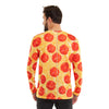 Pizza Suit Men's Allover Longsleeve Costume T-Shirt-Cyberteez