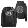 Five Finger Death Punch Knuckles Zip Hoody Sweatshirt-Cyberteez