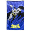 Batman Jumping BLUE Banner Fabric Wall Poster DC Comics 30" x 50"-Cyberteez