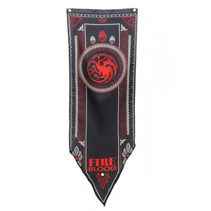 Game Of Thrones Targaryen Tournament Tapestry Poster Wall Flag Banner 18" x 60"-Cyberteez