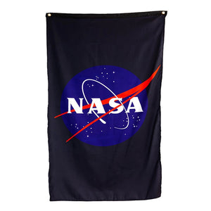 NASA Meatball Logo Flag Banner-Cyberteez