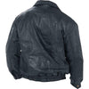 Biker Bomber Jacket Genuine Leather Motorcycle Flight Coat Lined-Cyberteez