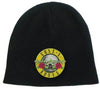 Guns N Roses Bullet Seal Logo Beanie Knit Hat-Cyberteez