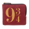 Harry Potter Hogwarts Crest Logo 9 3/4 Zip Wallet-Cyberteez