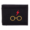 Harry Potter Bolt & Glasses Mens Faux Leather Bi-Fold Boxed Wallet-Cyberteez
