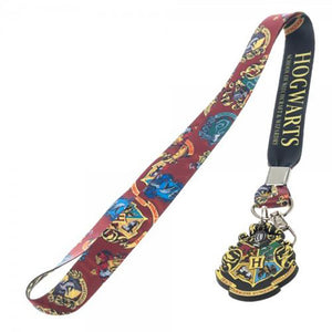 Harry Potter Hogwarts Crest Logo Lanyard-Cyberteez