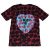 Nirvana Heart Shaped Box All Over Front & Back Print T-Shirt-Cyberteez