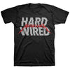 Metallica Hard Wired Glitch Logo Men's T-Shirt-Cyberteez