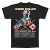 Iron Maiden Smoke Circle North American Tour 2012 T-Shirt w/ Dates-Cyberteez