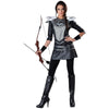 Katniss Everdeen Hunger Games Mockingjay Women's MIDNIGHT HUNTRESS Costume-Cyberteez