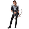 Katniss Everdeen Mockingjay Hunger Games Tween Girls MIDNIGHT HUNTRESS Costume-Cyberteez