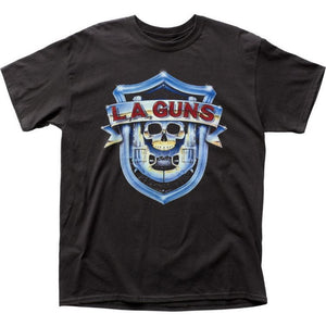 LA Guns Self-Titled Album Cover T-Shirt-Cyberteez