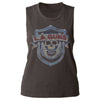 LA Guns Self-Titled Album Cover Women's Sleeveless Muscle Tank T-Shirt-Cyberteez