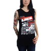 Guns N Roses GNR Lies Women's Muscle Tank T-Shirt-Cyberteez