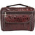 Bible Cover Burgundy Faux Alligator Protective Holy Book Tote Carry Case Bag