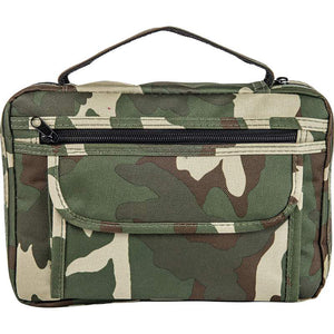 Bible Cover Camo Green Camouflage Protective Holy Book Tote Carry Case Bag-Cyberteez