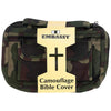 Bible Cover Camo Green Camouflage Protective Holy Book Tote Carry Case Bag-Cyberteez