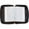 Bible Cover Black Faux Mink Protective Holy Book Tote Carry Case Bag-Cyberteez