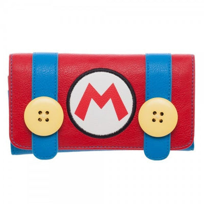 Nintendo Mario Brothers Flap Clutch Wallet