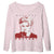 Madonna Holiday Women's Longsleeve Boatneck Fleece Sweatshirt