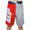 Budweiser King Of Beers Classic Label Men's Board Shorts Swim Trunks-Cyberteez