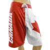 Canada Canadian Flag Men's Board Shorts Swim Trunks-Cyberteez